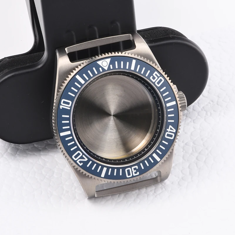 

Titanium Watch case BGW-9 luminous Diver Watch Case Sapphire Glass Waterproof For NH35NH36 Automatic Movement fit Seiko mod case