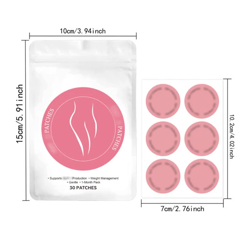 30Pcs/Box Body Shaping Care Patch,Body Care Patches,Weight Management Patches