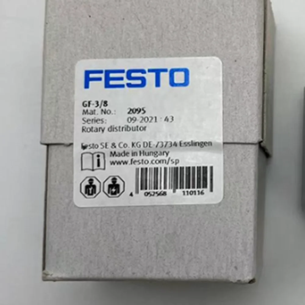 

NEW FESTO GF-3/8 2095 Rotary Distributor