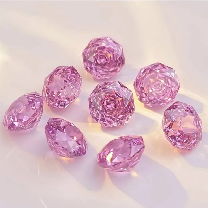 Pietre sciolte di anguria da 7 mm Pietre sciolte Regali di decorazione di marca di alta qualità Gioielleria raffinata 5 pezzi/set