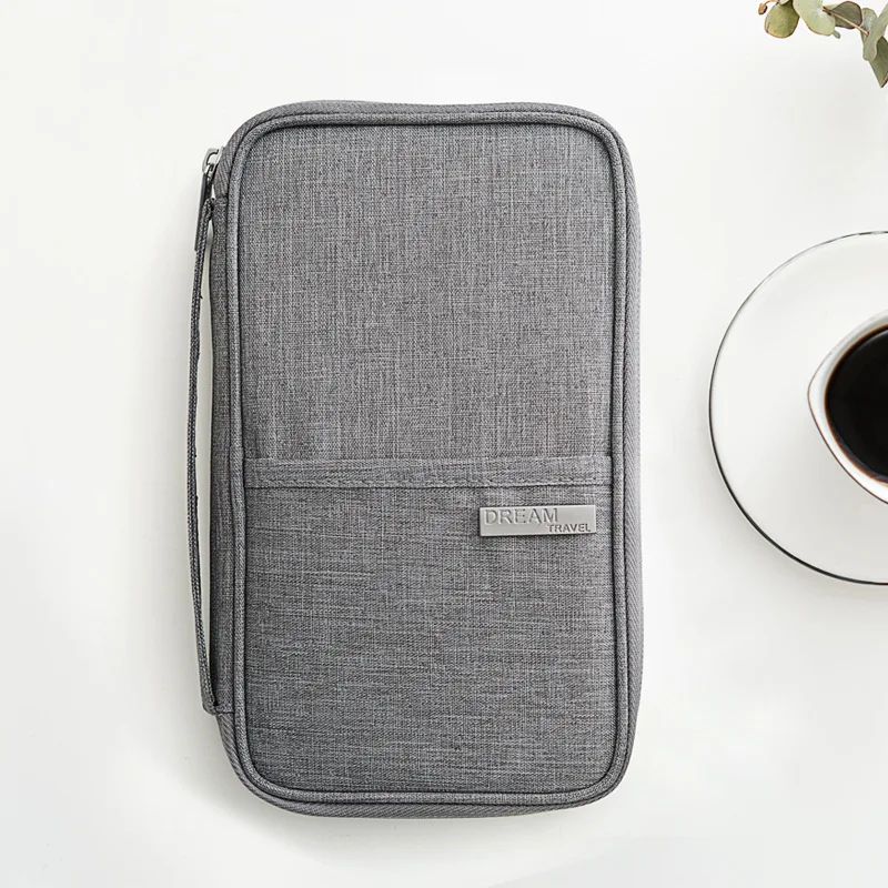 

Large-capacity passport bag Europe and the United States wind multifunctional oxford cloth texture cationic travel waterproof do