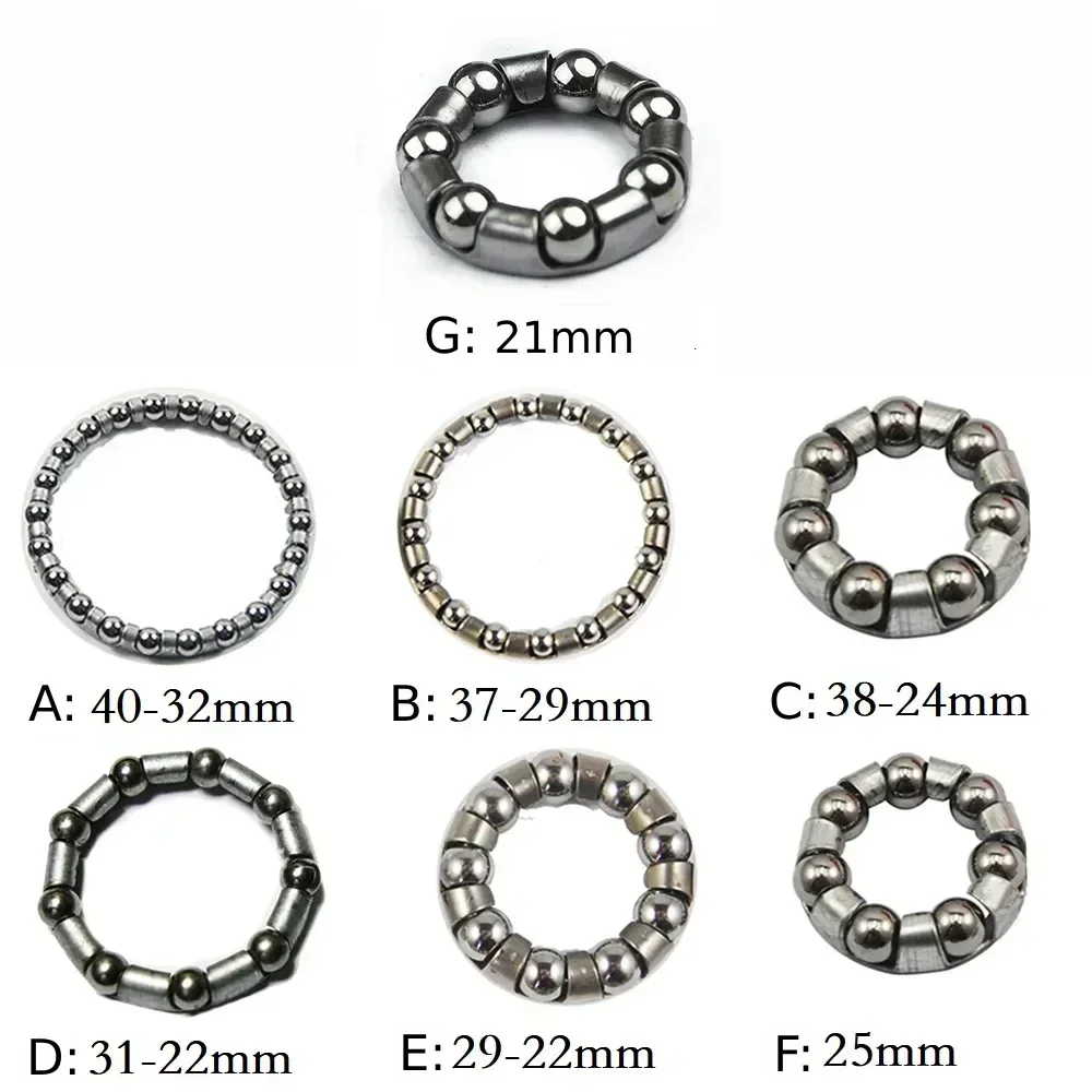 Conjunto completo Rolamento de aço para bicicleta Rolamentos do cubo da roda, dianteiro e traseiro, reparo de bicicletas, acessórios de ciclismo, 3