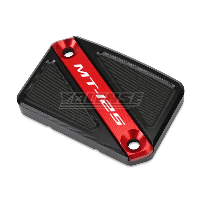 Motorcycle CNC Front Brake Reservoir Fluid Tank Cover Oil Cup Cap Fit For MT-125 MT 125 YZF-R125 YZF R125 YZFR125