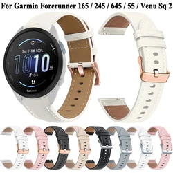 Pulseira de relógio para Garmin Forerunner, Pulseira para Venu 3S, 2S, Sq 2 Plus, Vivoactive 4S, 5, 3 Pulseira, 165, 645, 245, 55, 18mm, 20mm