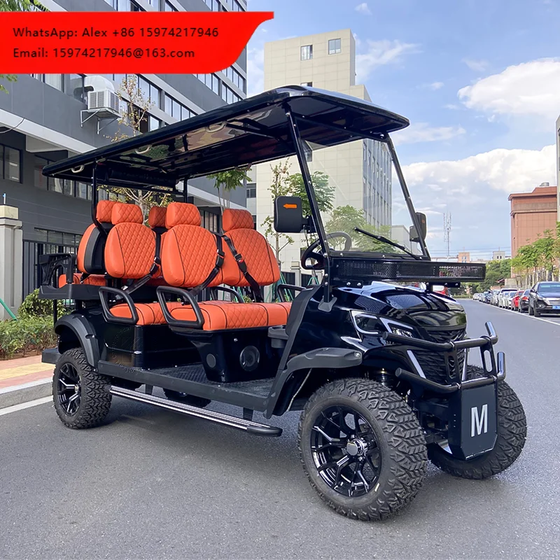 2026 Best Choice Street Legal 72v Golf Carts Electric 6 Seater Golf Buggy Lithium Battery Electric Golf Cart