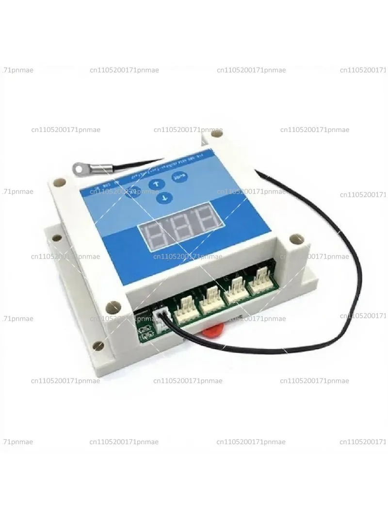 

PWM Fan Speed Controller EC Fan Thermostat DC 12V 24V 48V 8A Chassis Temperature Control with LED Display RS485
