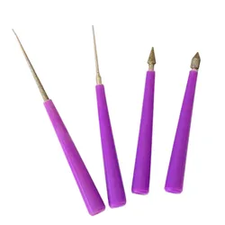 Diamond Needle File Beading Hole Enlarger Tools Glass Beads Jewelry Tools Beads Tipped Reaming File Reamer Hand Tools