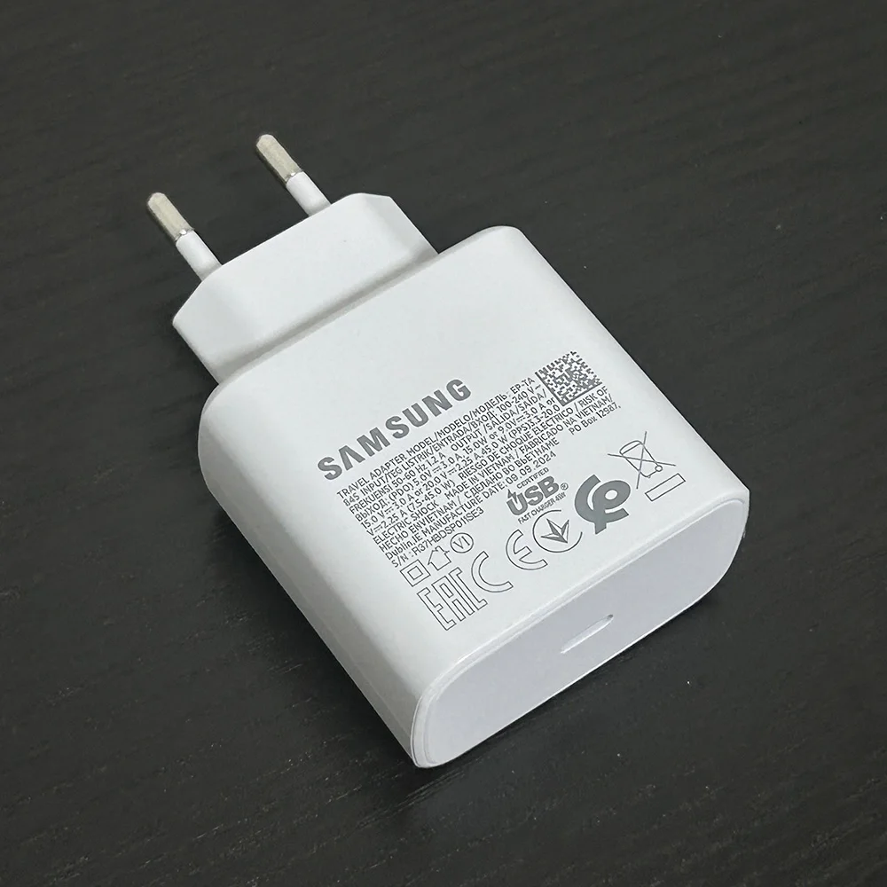 Voor Samsung 45W Supersnelle Oplader EU Adapter 1.8M 5A Type C Kabel Galaxy S25 S24 S23 Ultra Plus FE Rand Vouw FLip 6 5 A55 A36