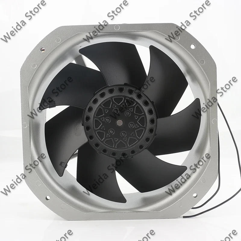 Cooling Fan New QVKS 200V 220V AC230V 0.30/0.34A 225X225X80MM 22580 22CM DC EC Cabinet Box Heat-resistant Two-wire F2E-260B-230