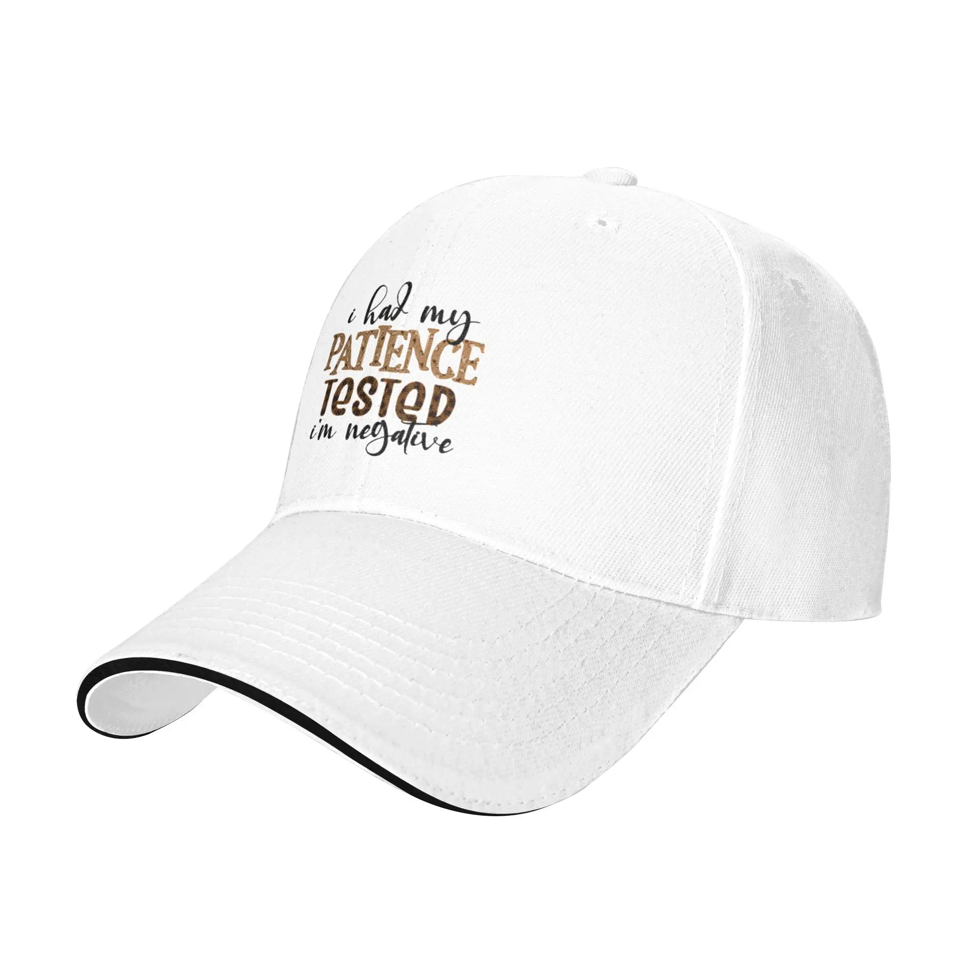 I had my patience tested I m negative Gift For Children Men Women A Baseball Cap Hat