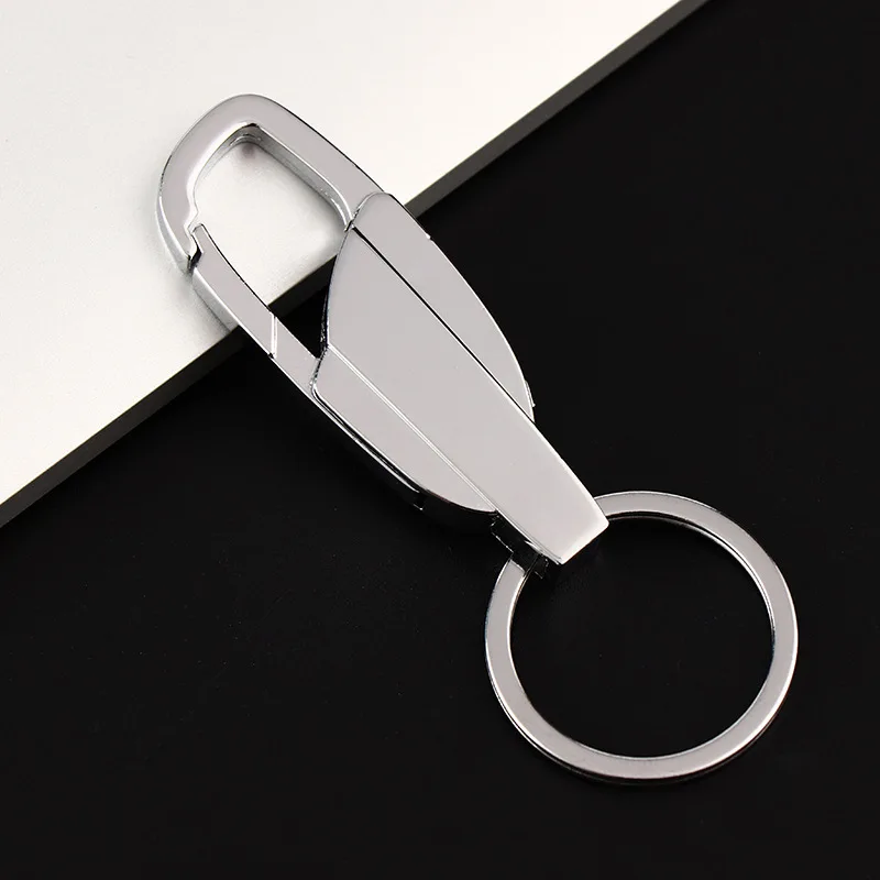 Creative Trendy Metal Keychain for Male Multifunctional Waist Hanging Key Ring Fashion Accessory for Bag Car Key Decoration