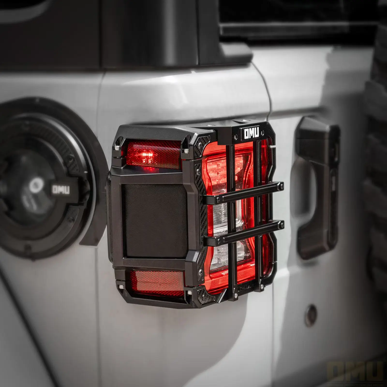 Lantsun OMU016 Tail Light Cover for jeep for wrangler JL 2018+ 4XE EURO Edition