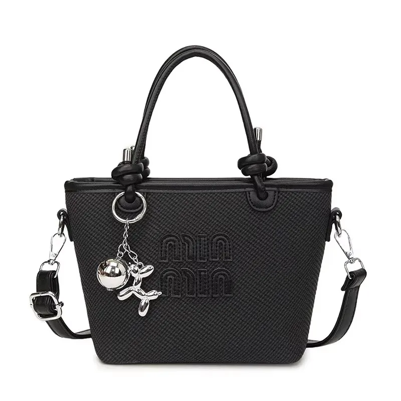 Chic Parisian-Inspired Crossbody Bag Vintage Letter Logo Design Textured Leather Satchel Minimalist Commuter Essential