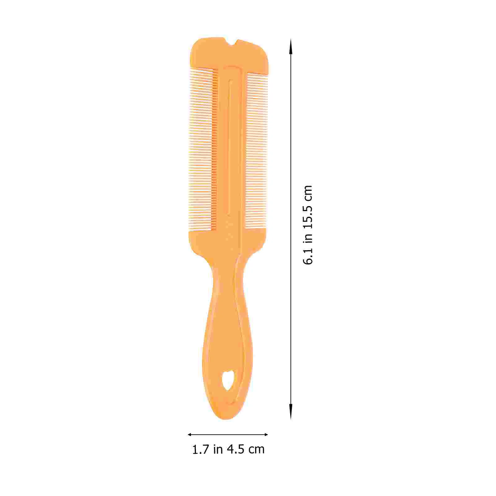 Peine masajeador para el cuero cabelludo, peines antiestáticos de dientes finos, herramienta práctica de doble cara, 3 uds.