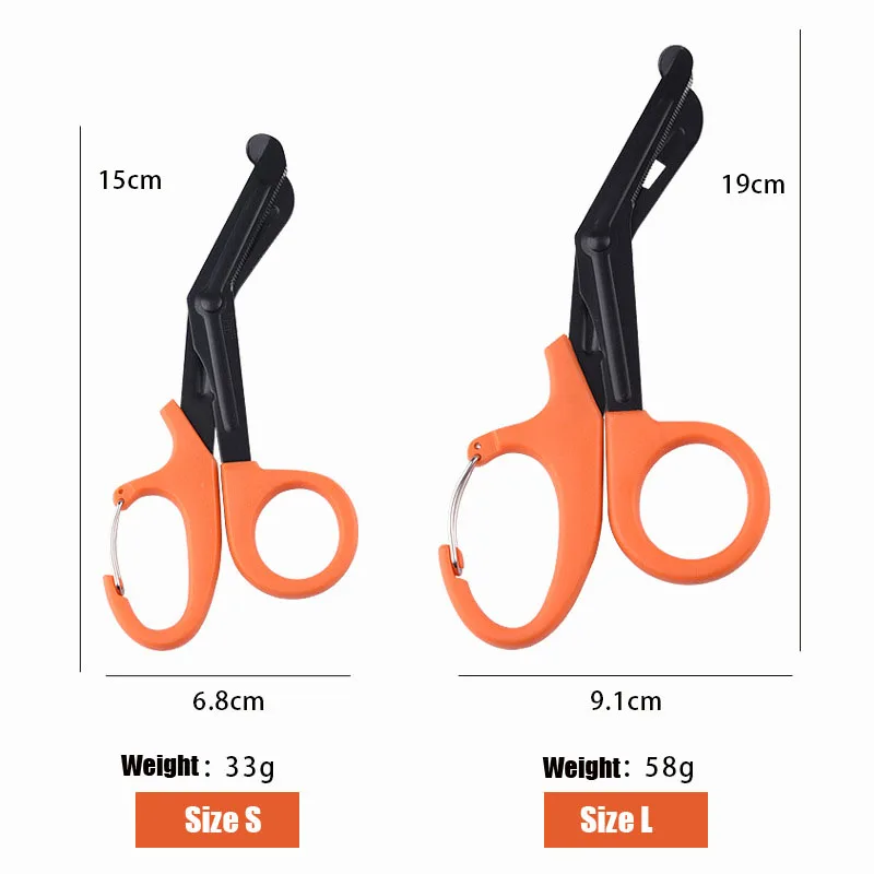 Home Outdoor Survive Paramedic Medical Rescue Scissor Trauma Gauze IFAK EMT Emergency First Aid Shear Nurse Utility Scissors EDC