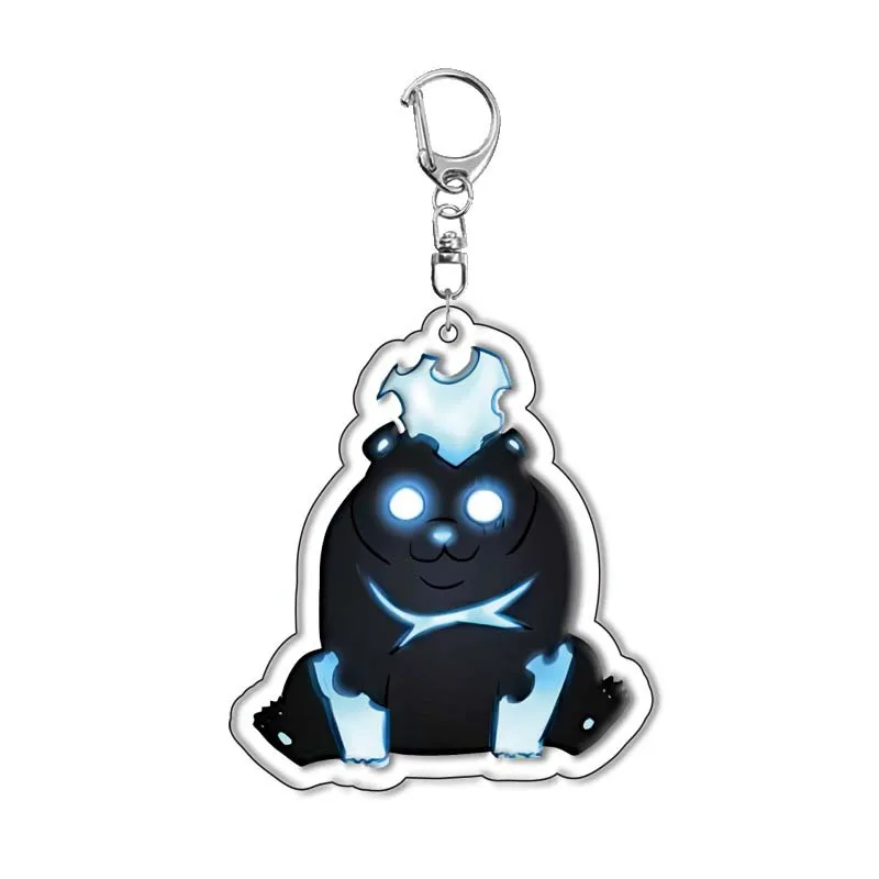 Porte-clés Anime Solo Droeling, figurine de dessin animé mignonne, pendentif Kawaii Shadow Kokor, porte-clés de voiture, accessoires de sac, bijoux