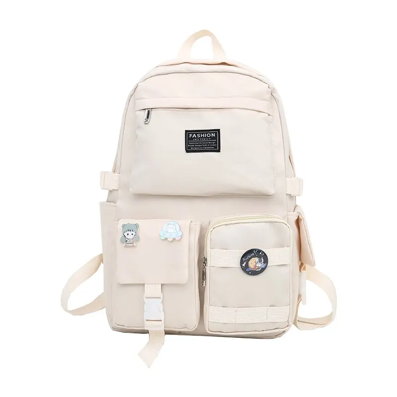 Large Travel Bag For Teenagers Schoolbag Female New Fashion Harajuku Ulzzang Campus Junior High School Students Backpack