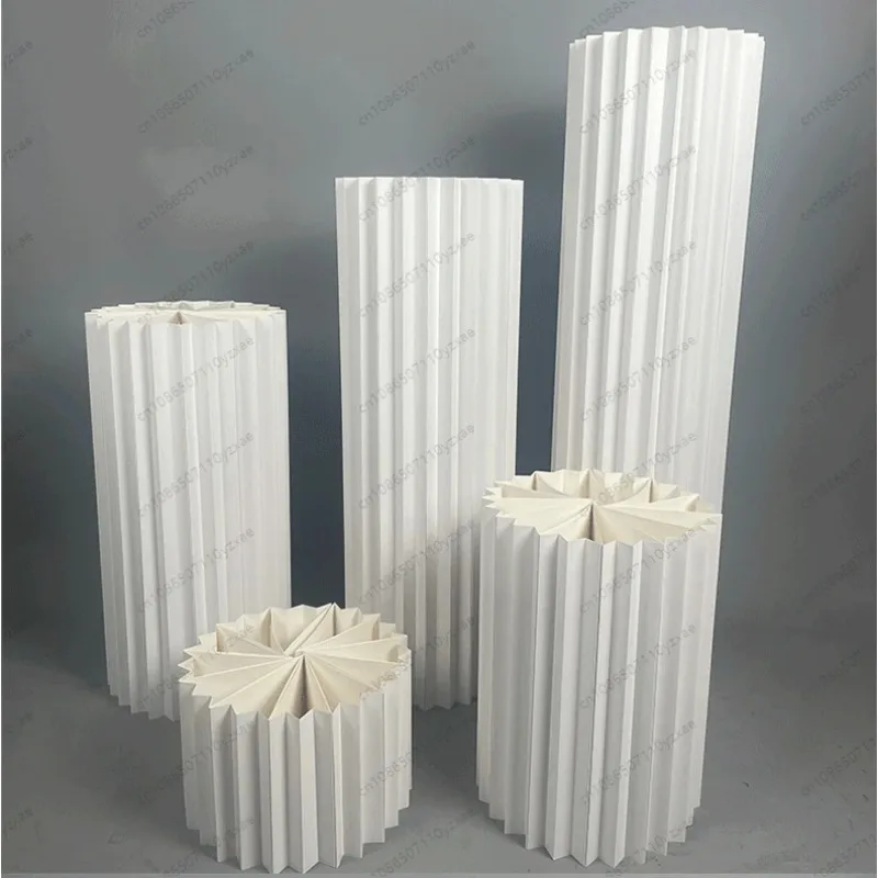 Wedding props, folding dessert table ornaments, Roman columns