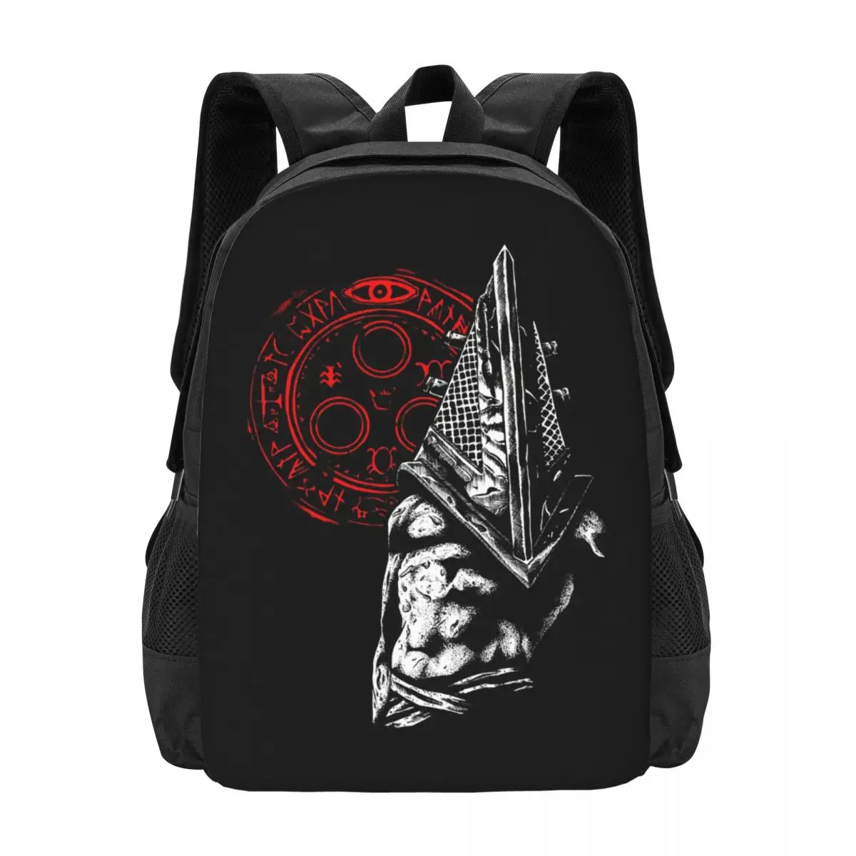 Chain Link And Fog Silent Hill Game Backpack Hot Sale Daypack Large Capacity BookBag School Bag Shoulder Bags for Men Women