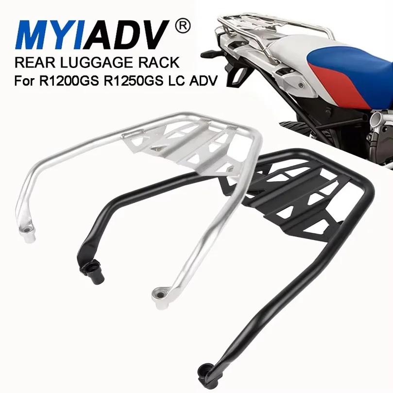 For BMW R1250GS R1200GS Adventure Motorcycle Rear Seat Luggage Rack Tail Box Top Case Bracket GS R1250 R1200 LC ADV 2013-2023