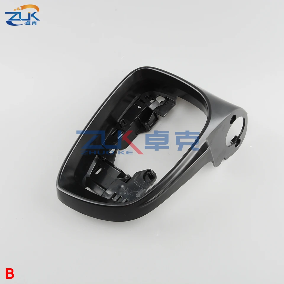 ZUK Car Accessories Side Mirror Lower Cover Rearview Mirror Housing Frame Turn Signal For Mazda CX-4 CX-5 2015 2016 2017 2018