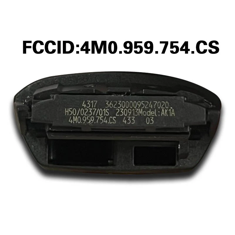 CN008141 Original 3 Buttons MLB Smart Keyless Remote Key Control 433Mhz 5M chip FCC 4M0 959 754 CS For A-udi A5 Q5 2022+