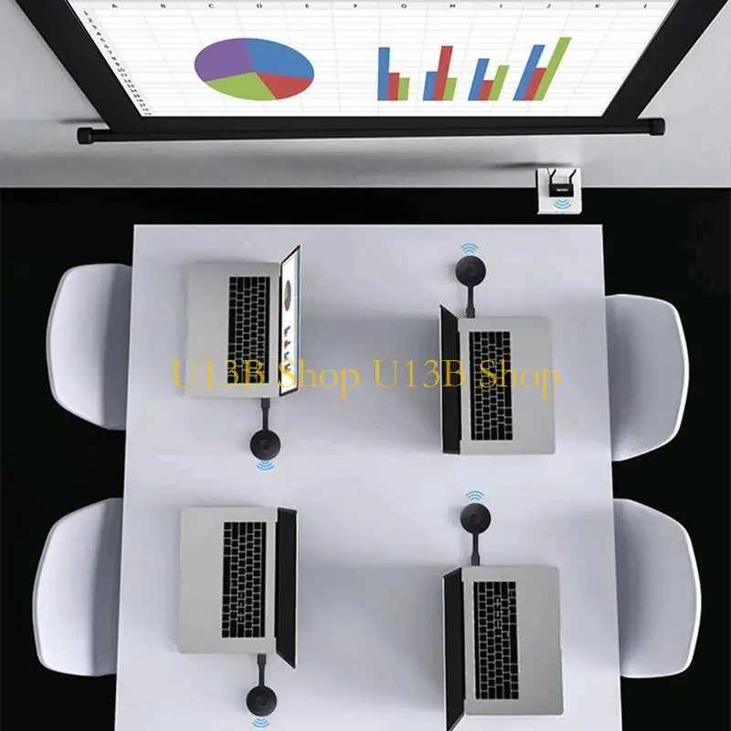 

U13B WiFi Transmitter and Receiver Transmitter & Receiver for Streaming Video from Laptop PC for Smart