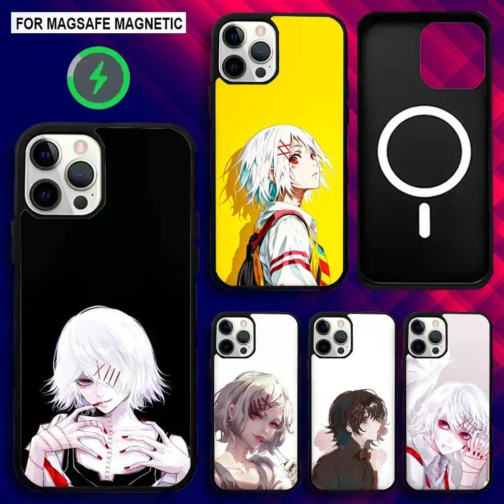 

S-Suzuya Anime J-Juuzou Phone Case For iPhone 16e,16,15,14,13,12,11,Plus,Pro,Max,Mini Magsafe Magnetic Wireless Charging