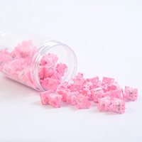 [Jar Pack]KTT Rose Switch Mechanical Keyboard Content Linear 3 Pins 43g Trigger RGB Transparent Customize GK61 Anne Pro 2