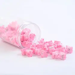 [Jar Pack]KTT Rose Switch Mechanical Keyboard Content Linear 3 Pins 43g Trigger RGB Transparent Customize GK61 Anne Pro 2