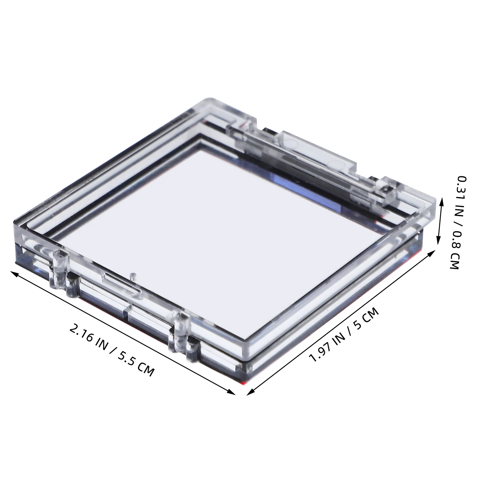 Self-Adhesive Push Button Safety Cover for PC Power Switch Transparent Dustproof Plastic Protection Cap Elevator Button Guard