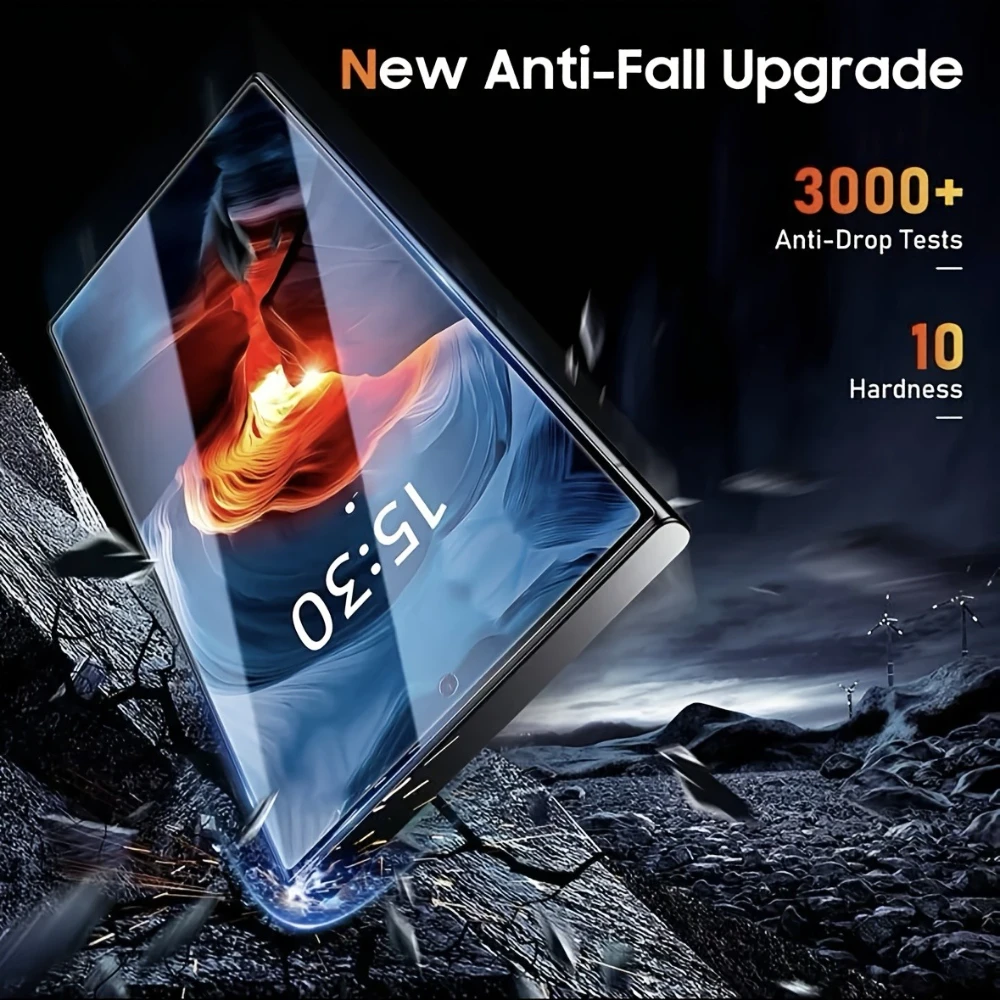 3er-Pack HD Panzerglas Displayschutzfolie für iPhone 18 Pro Max 17 16 15 14 11 12 13 Mini 12 11 X Kratzfest Staubfreie Installation – Detail 8