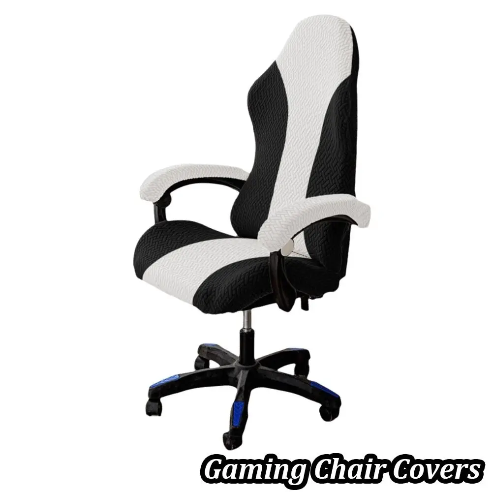 Stretchy Gaming Chair Covers Thicken Breathable Slipcovers Wear-resistant Anti-slip Seat Protect Cover
