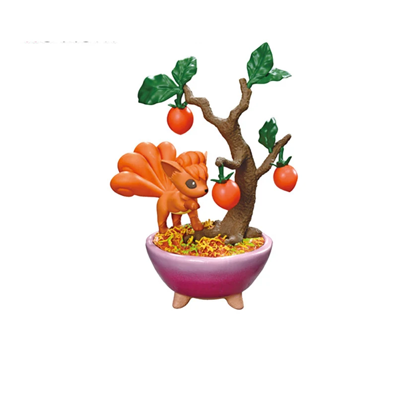 Oryginalne zabawki z anime Pokemon, gadżety z gier animowanych, bonsai 03 Articuno w pudełku, figurki kolekcjonerskie typu gacha/gashapon, figurki akcji anime.