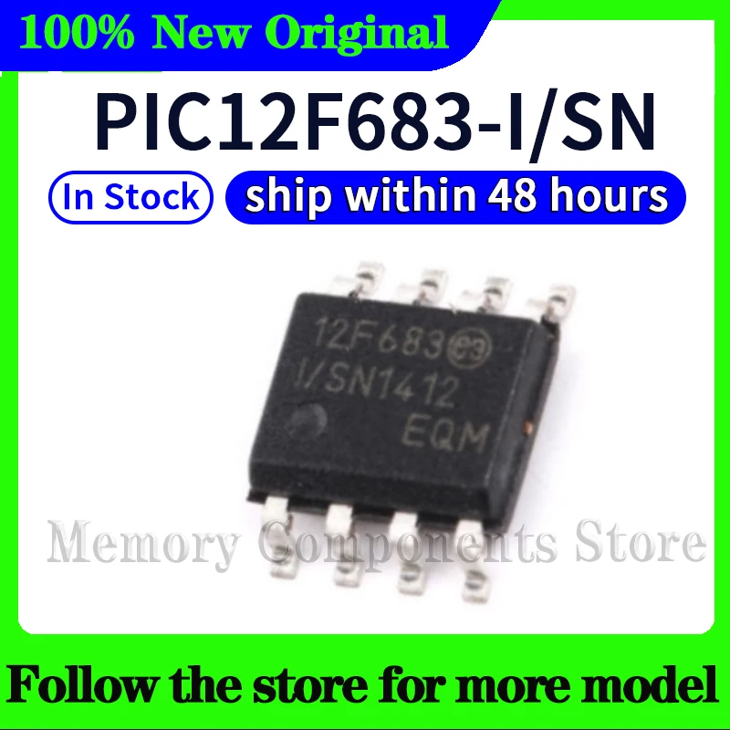PIC12F683-I/SN 12F683  High quality New