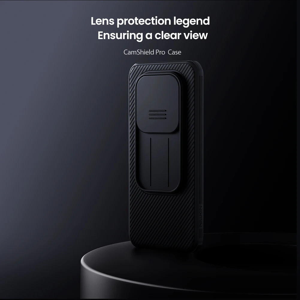 Für Poco M8 Pro 5G Hülle NILLKIN Fitted Case Camshield Shield Case Linsenschutzabdeckung PC+TPU – Detail 4