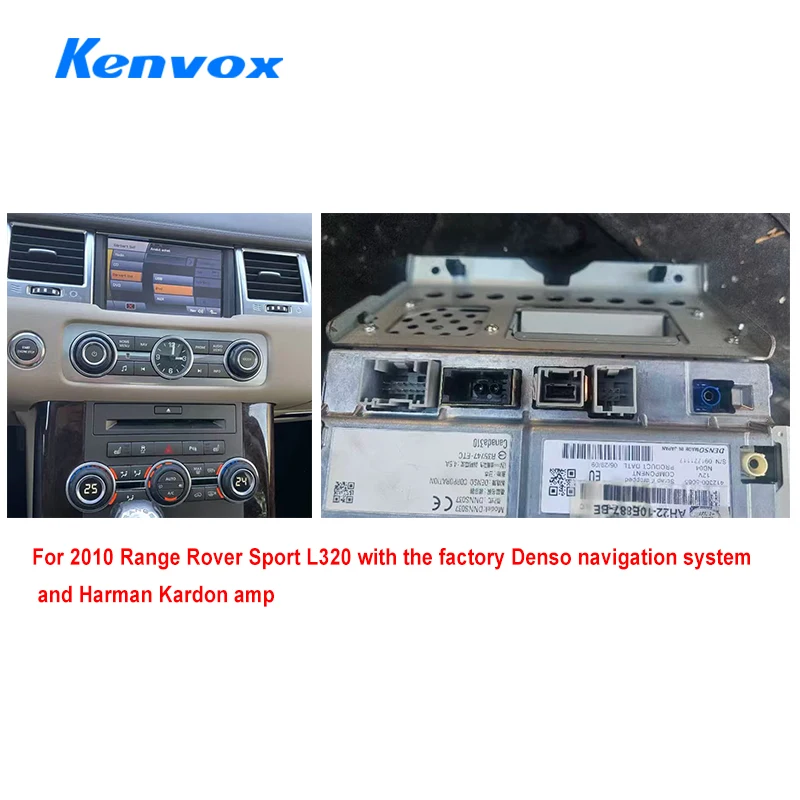 Android Car radio Canbus Wire Harness Plug Power Cable adapter For Land Rover 2010-2013 Range Rover Sport 2010-2014 Discovery 4 view 3