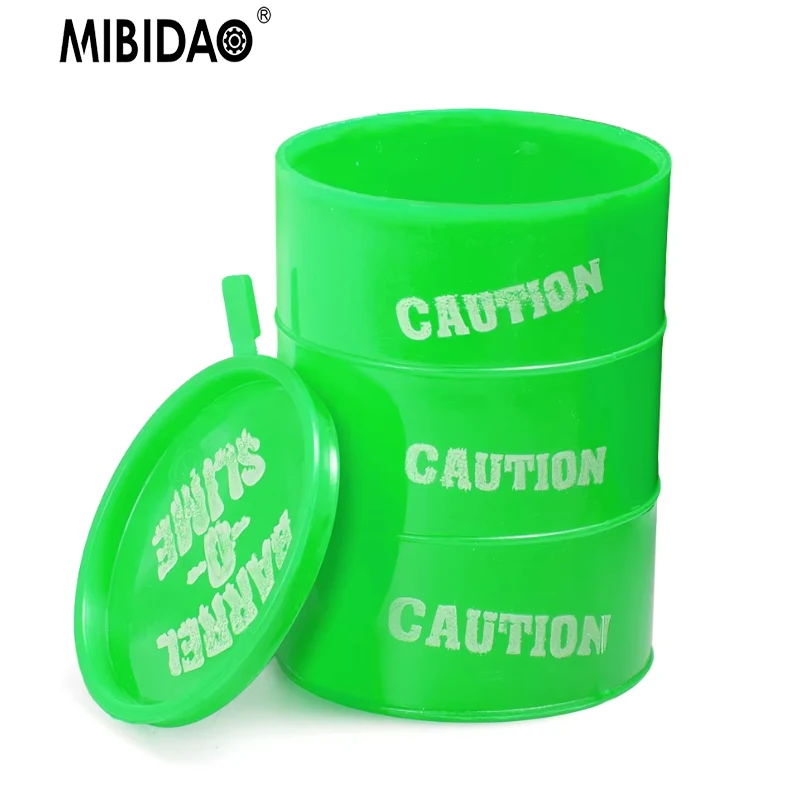 MIBIDAO 1 PCS/2PCS Plastic RC Car Simulation Oil Drum Fuel Tank for 1/10 SCX10 CC01 D90 TRX-4 Accessories