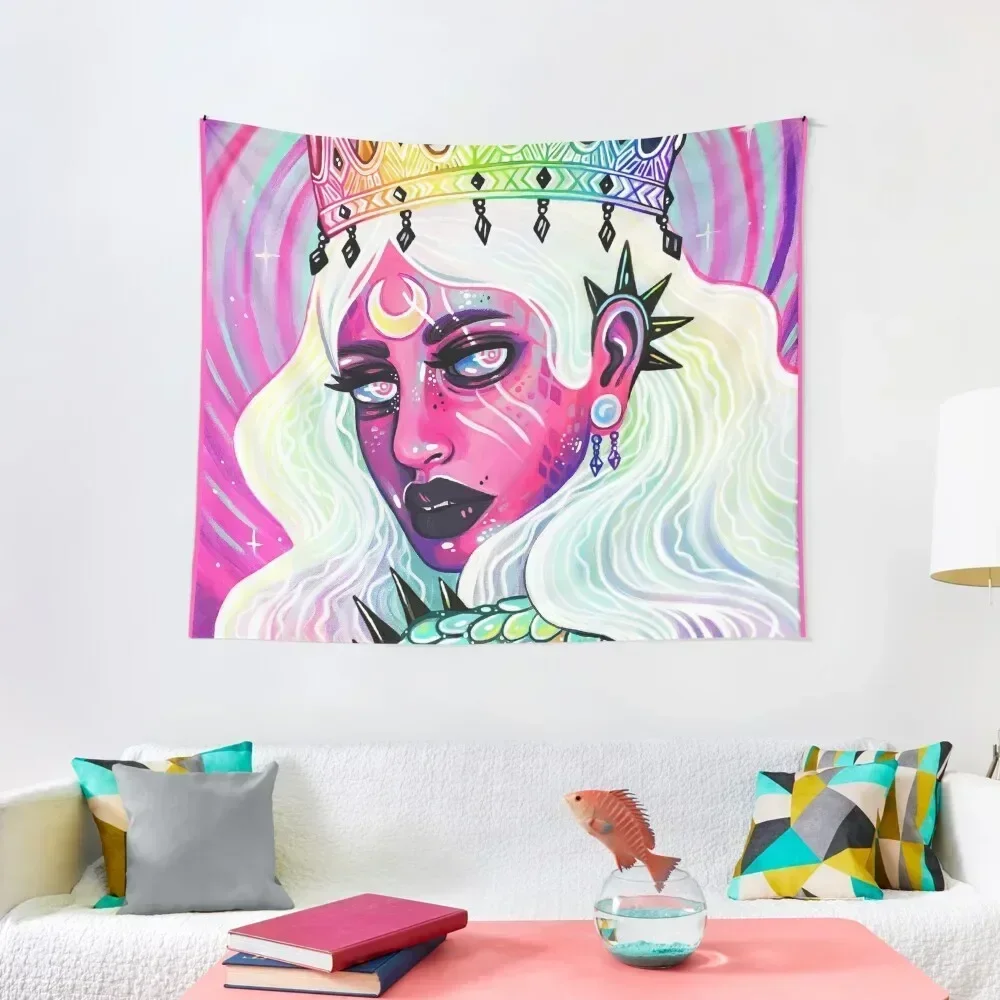 

Crowned Warrior Tapestry Bedroom Decoration Wall Carpet Room Decor Tapestry