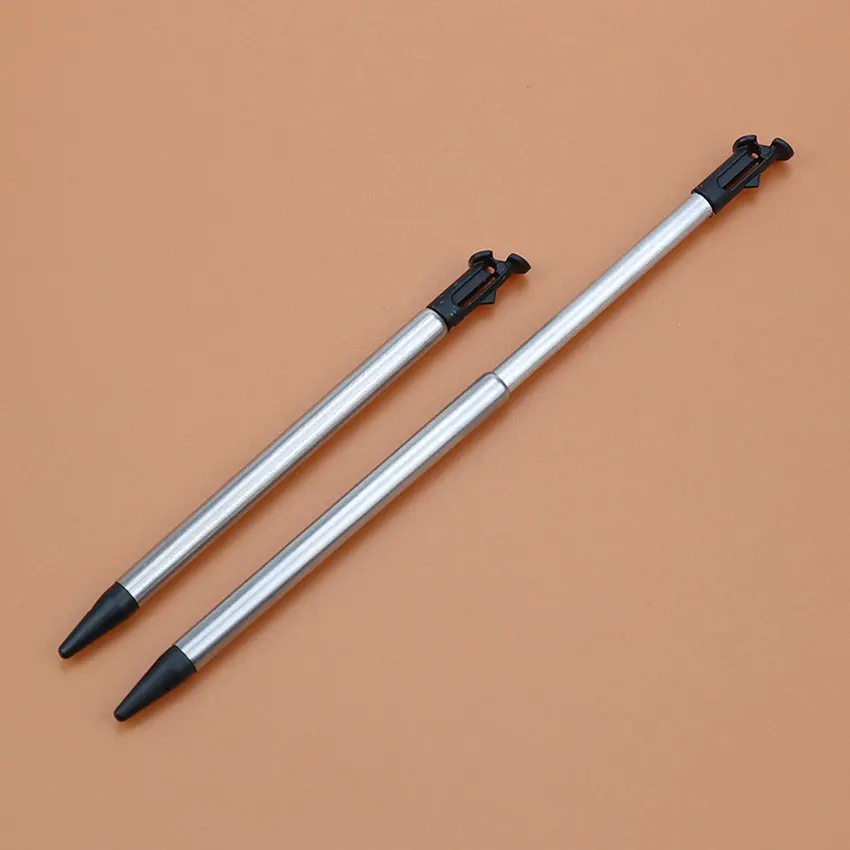 ChengHaoRan 5pcs Metal Telescopic Stylus Multi-Color Plastic Stylus Touch Screen Pen For New 3DS LL XL Portable Pencil Touchpen