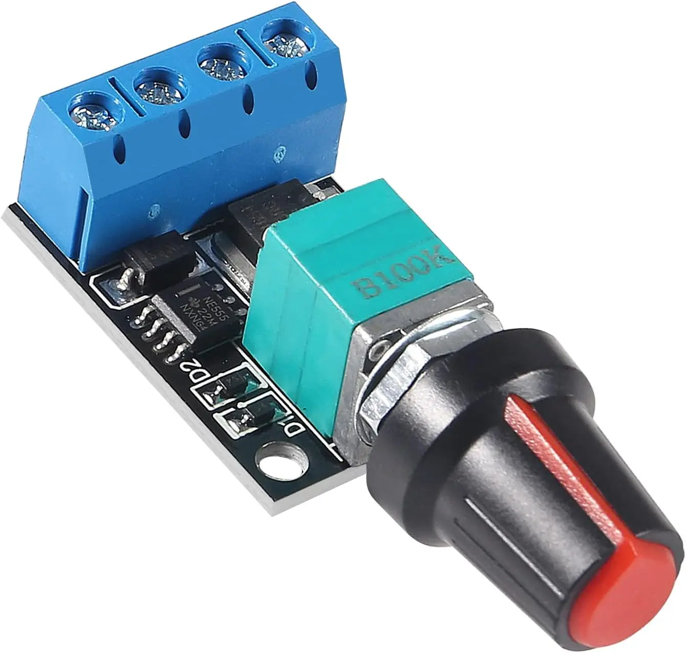 Voltage Regulator PWM DC Motor Speed Controller 5V 12V 10A Governor Stepless Speed Regulator LED Dimmer Power Controller