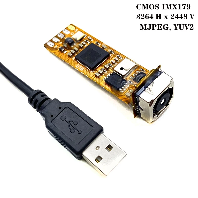 

HD 8MP USB-модуль эндоскопической камеры IMX179 CMOS с автофокусом 75-градусный объектив Для осмотра