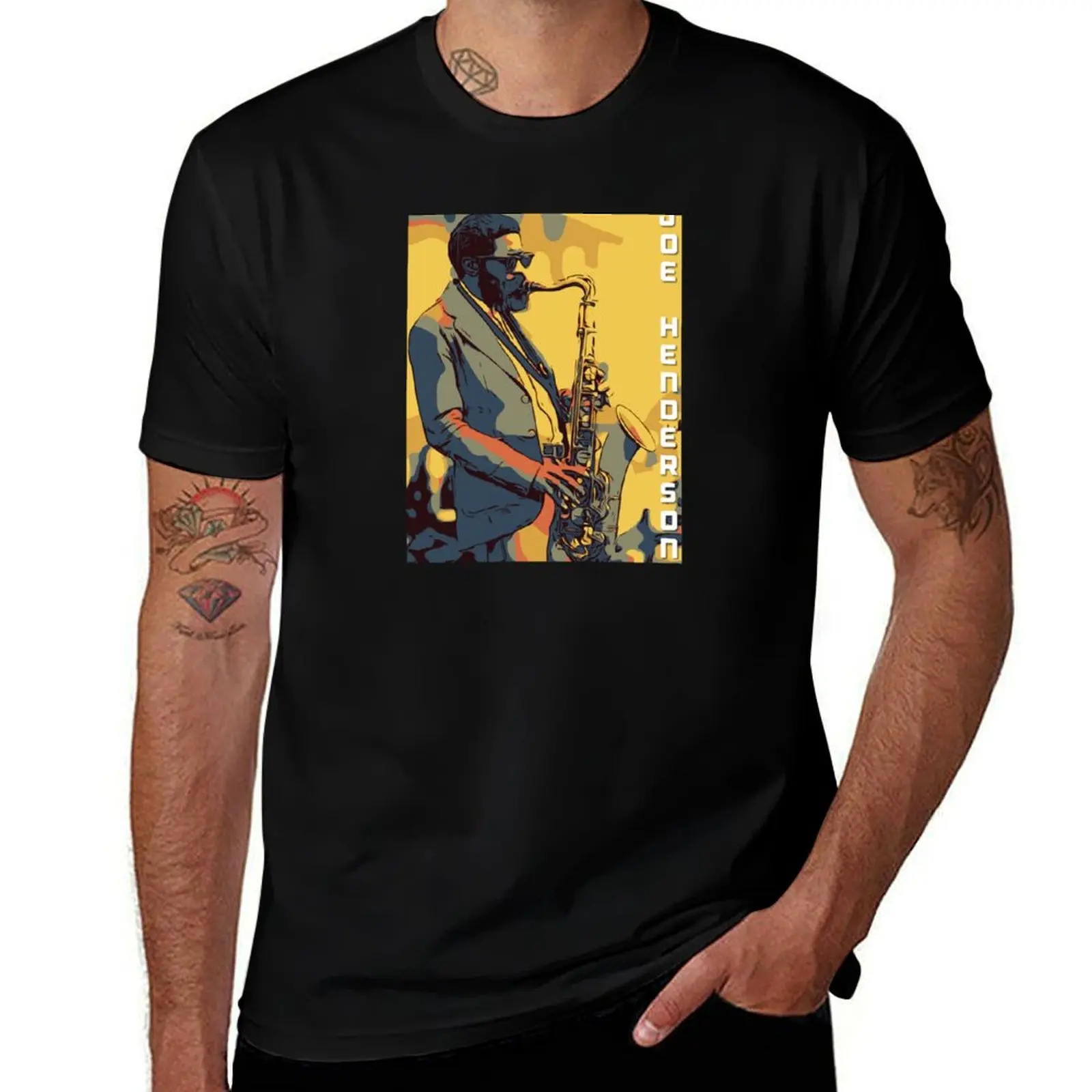

Joe Henderson T-Shirt tees kawaii clothes quick drying baggy shirts mens white t shirts