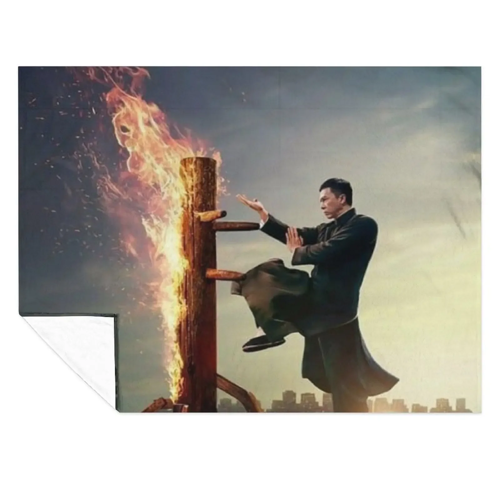 

Donnie Yen Throw Blanket Polar Decorative Throw Sofas Beach Blankets
