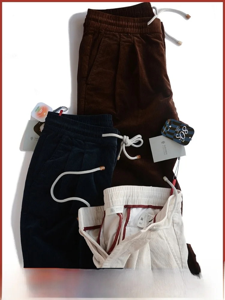 

Высококачественные вельветовые мужские повседневные брюки в Северной Америке, прямые брюки с тяжелой талией, хлопок, полиэстер, эластичное волокно, повседневная одежда