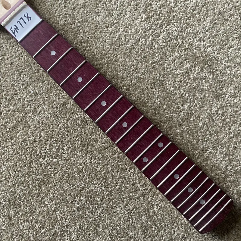 FN778  496mm Scales Length Mini Electric Guitar Neck Maple+Rosewood 21 Frets for Tremolo Guitar Replace and DIY HarleyBenton