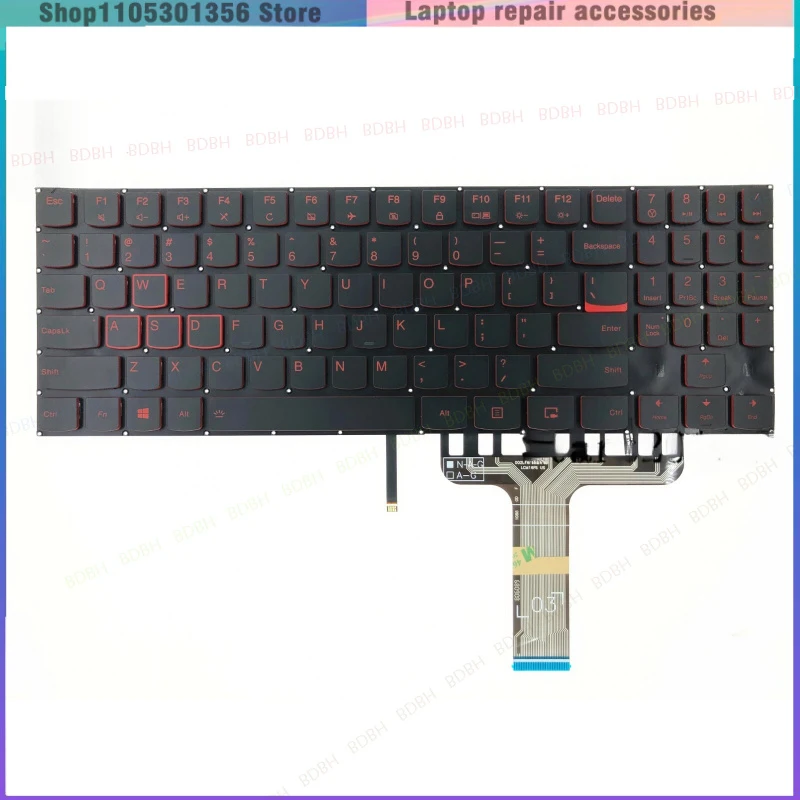 New For Lenovo Legion Y520 Y520-15IKB Y720 Y720-15IKB Backlit US Keyboard