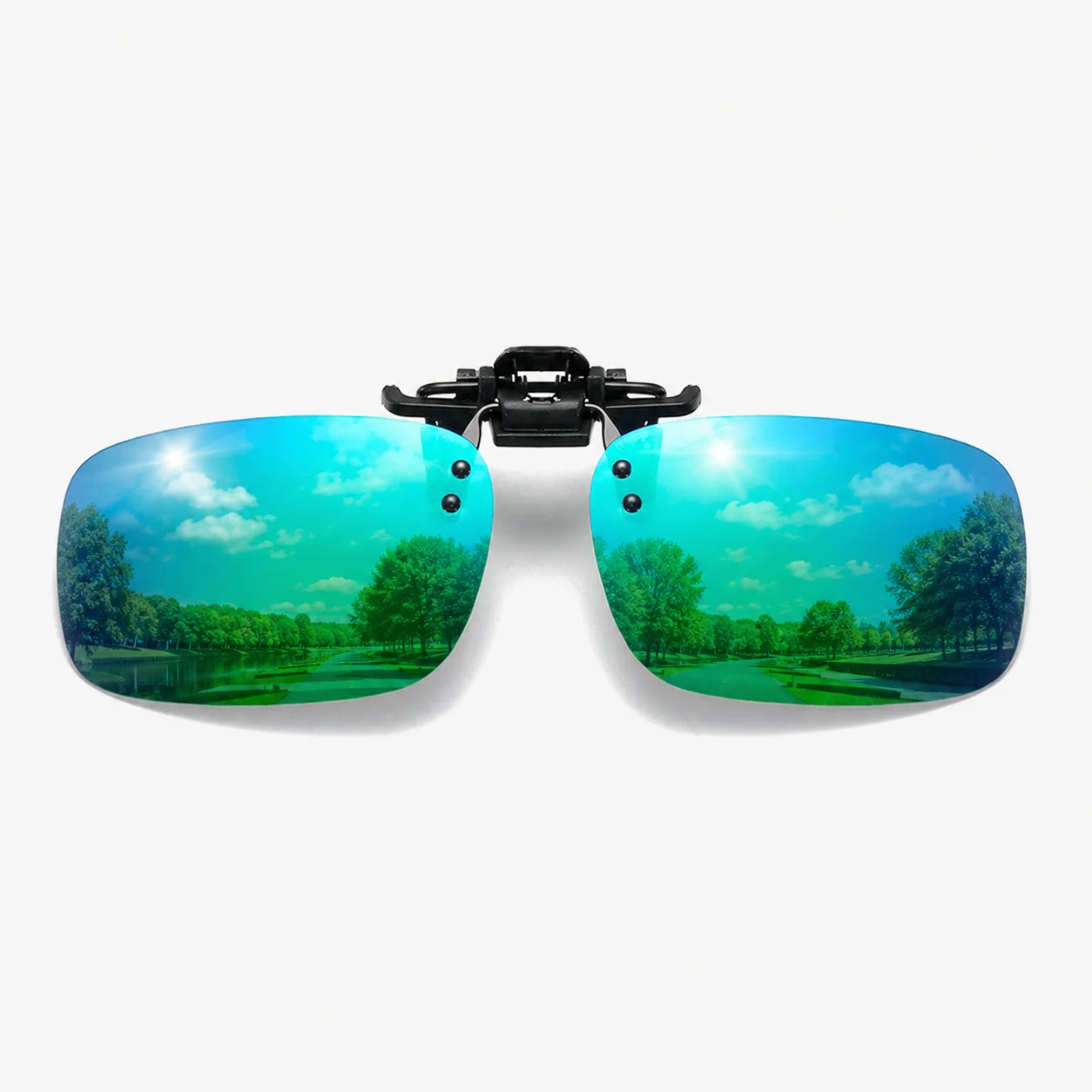 1/3 Stück polarisierte Clip-On-Sonnenbrillen für Männer und Frauen, hochklappbare Überbrillen für Sport, Angeln, Fahren, Wandern, Radfahren, UV400 – Detail 13