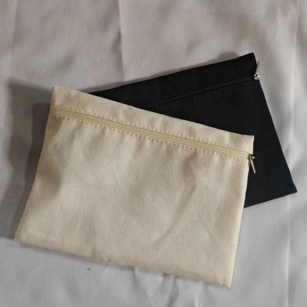Nueva Cartera de Viaje Duradera con Cierre, Bolsillo Lateral Oculto Cosido, Color Sólido, Poliéster, Bolsillos Interiores