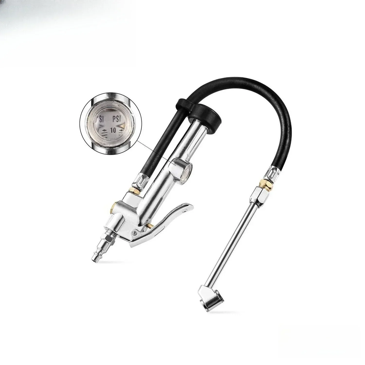 Durable  Tire Pressure Gauge for Car Digital Display Gauge Tire Pressure Gauge Measurement Tire Pressure Portable Inflatable Gun